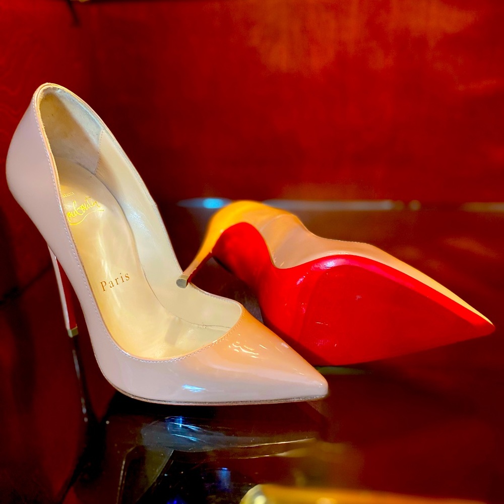 Christian LouBoutin Iriza 100 Lurex Aquarelle